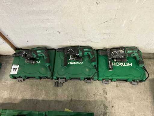 Hikoki DH 28PMY Drill (3x)