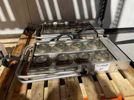 2 x Blinder - 8-lite - 2000W