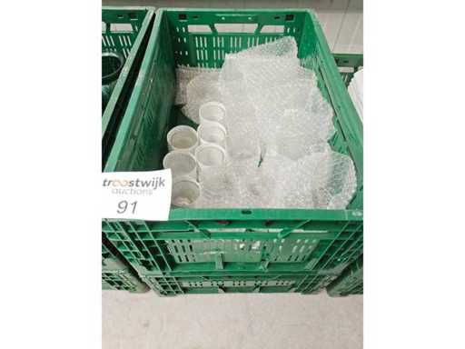 Décoration : porte-bougeoirs de fête (43x)