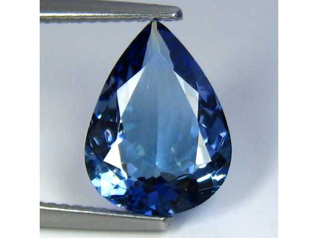 Tanzanite naturelle (bleu violet) 3,86 carats