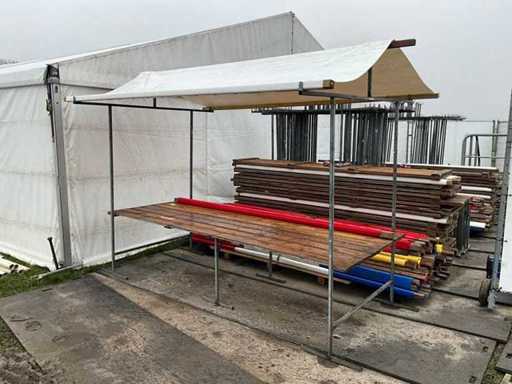 Market stall 3 meters (16x)