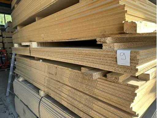 Melamin – Spanplatte 2800 x 2100 x 16 mm. Hochglänzendes Weiß (6x)