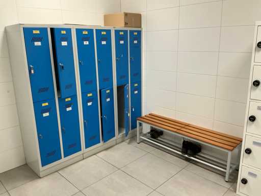 Overtoom Lockerkast (3x)