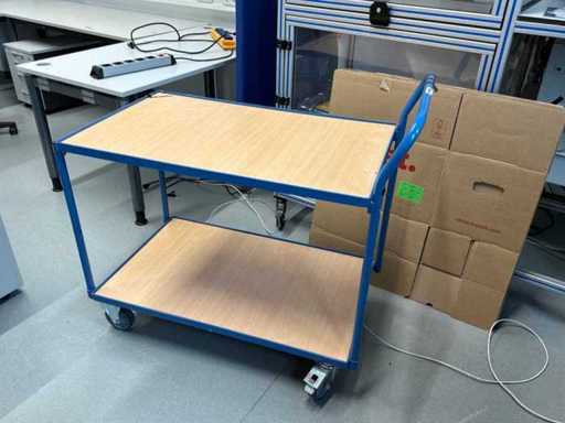 FETRA 2742 2-TIER TRANSPORT TROLLEY