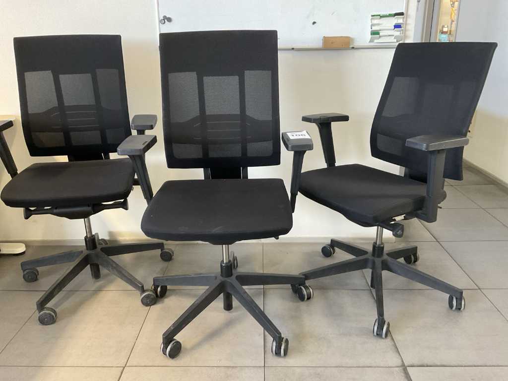 Krzesła biurowe Profim Xenon Net (3x)