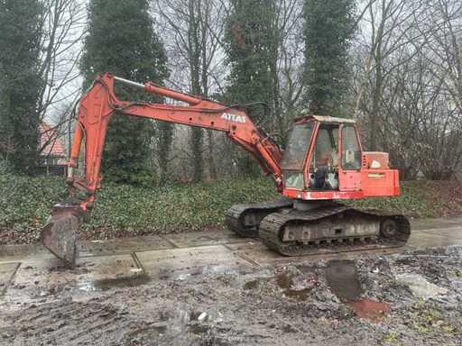 Koparka gąsienicowa Atlas 1302E z 1978 roku