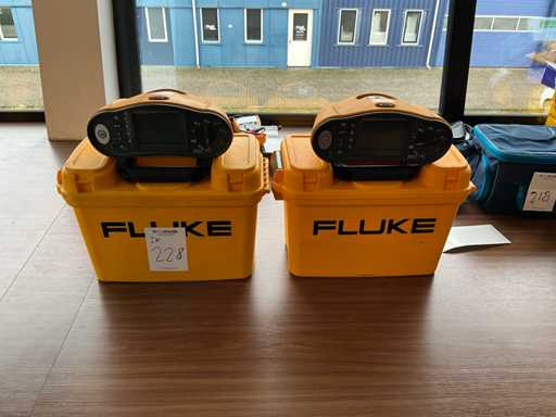 Fluke 1664FC multifunctionele installatietester (2x)