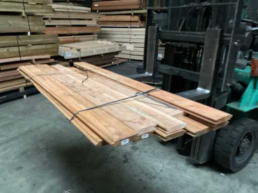 Douglas blokhutprofiel - 180x13x2,2 cm (9x)