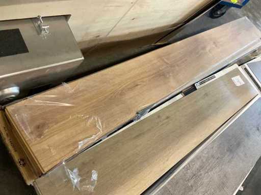 Planches de plancher en stratifié de basilic Douwes Dekker 9,5 m²