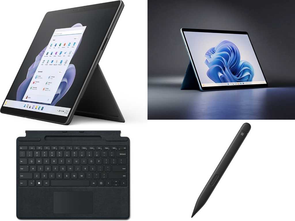 Microsoft Surface Pro 9 - Typecover Black Pro 8/Pro 9/Pro X SLIM PEN 2 