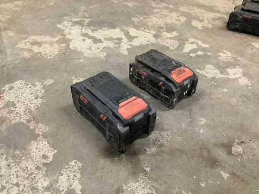 Piles et chargeurs Hilti (2x)