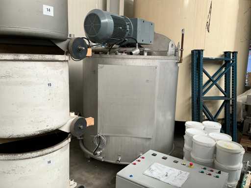 Mélangeur de chocolat de raffinage Sahin MKSR-B1M3 2020