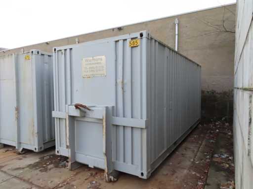 20ft Haakarm Afzetcontainer