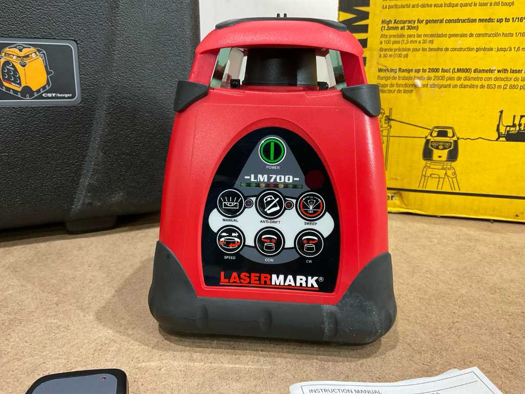 Lasermark LM700 Automatic Self Leveling laser Troostwijk Auctions