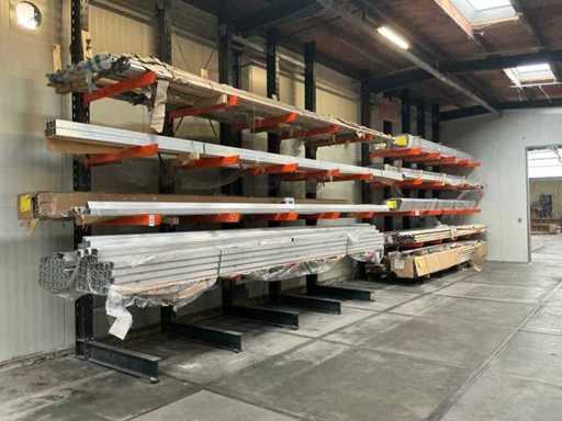 Partia profili aluminiowych