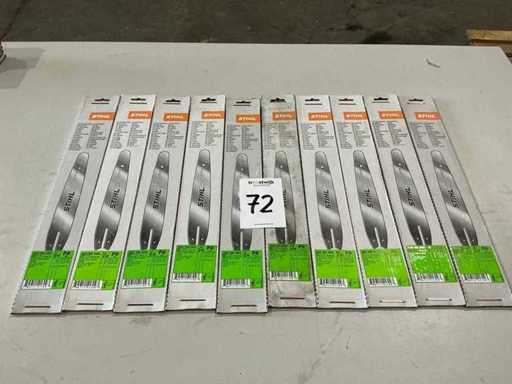 Barre à tronçonneuse 10x Stihl 3005 008 3403