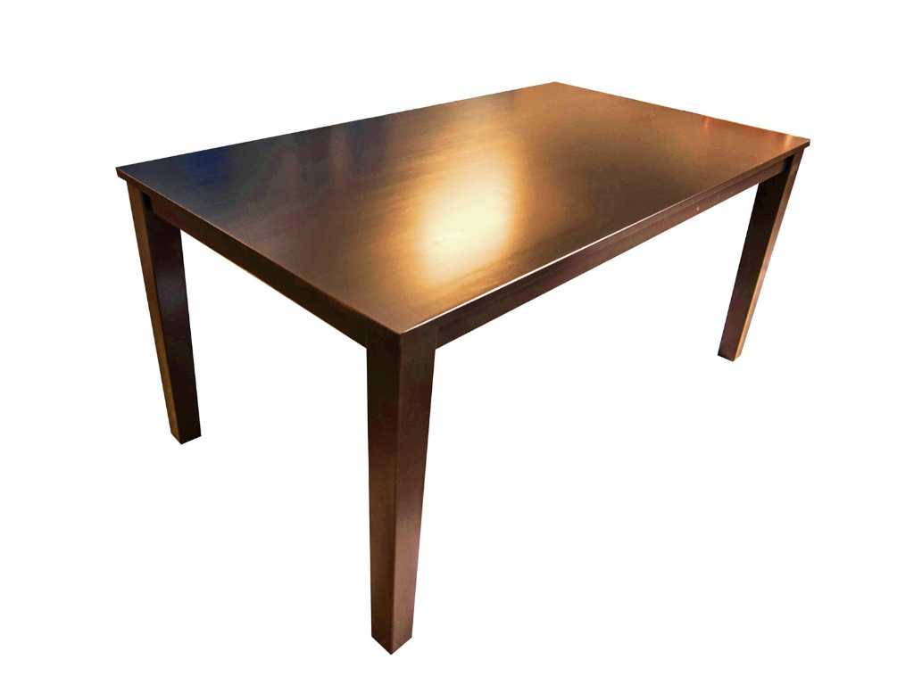 1x Table Dhalia Cappuccino - Tables à manger - Table à manger - Table de restaurant - Table de cantine - Remise gastronomique 