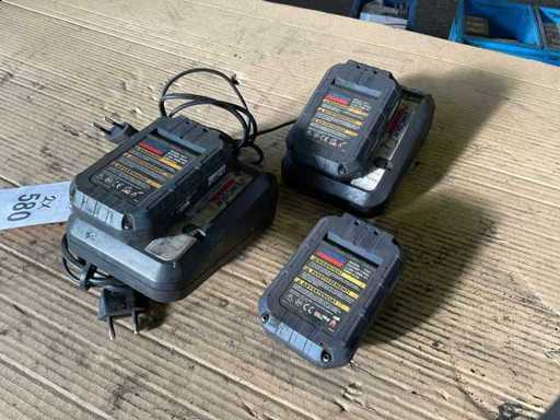 Baterie Lincoln 1871 cu încărcător (2x)