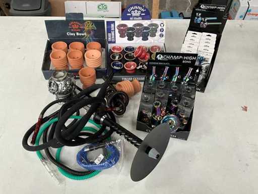 Viele verschiedene Rauchprodukte mischen