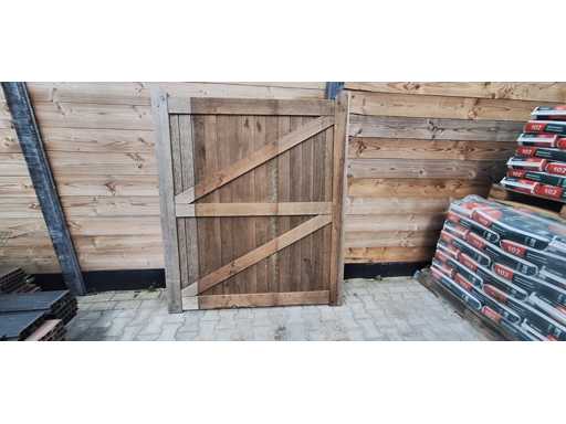 elefante - belmonte - Cancello da giardino in legno duro