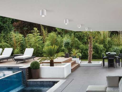 GU10 Waterdicht Opbouwspot Armatuur IP44 9,5cm (8x)