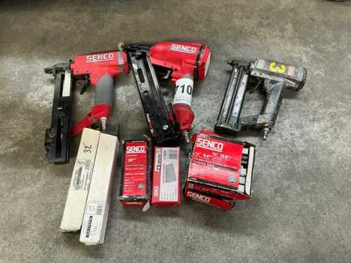 Senco pneumatisch nietjespistool (3x)