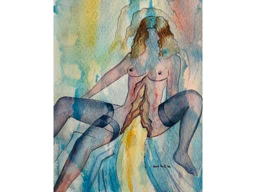 Bert Post - Original Watercolor 