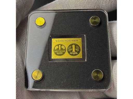 30 Jahre Deutsche Einheit – Währungsunion – 999 Feingold Goldbarren 1/500 oz – mit Zertifikat – Limitierung 30.000