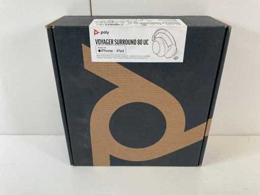 Poly (8G7T9AA) Voyager Surround 80 UC Premium Bluetooth Headset (New)