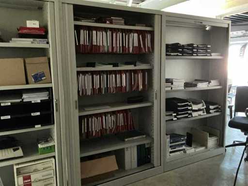 Rolluik Dossierkast (5x)