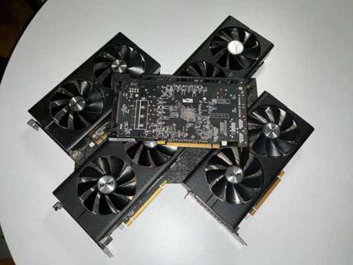 Radeon RX470 8GB GDDR5 Mining Quad Uefi Computeronderdeel (5x)