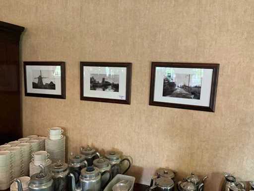 Foto in lijst (3x)