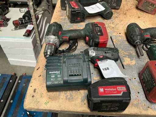 Outils de batterie Metabo (2x)