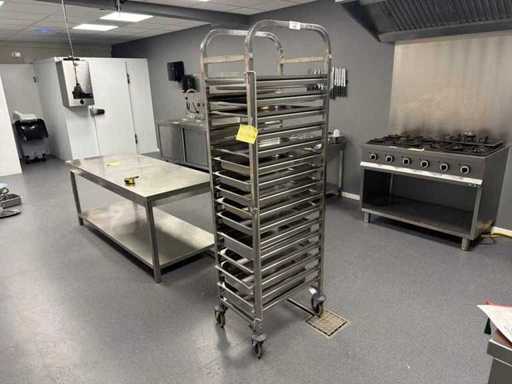 Mobilny Rack Gastronorm