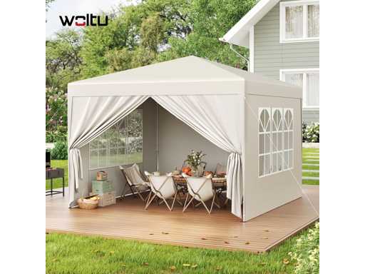 Garden Gazebo Opvouwtent Waterdicht Opvouwbaar Luifel