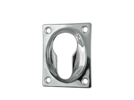 (100x) Set Cilinderplaatjes - Nikkel Glans - 37x37 mm