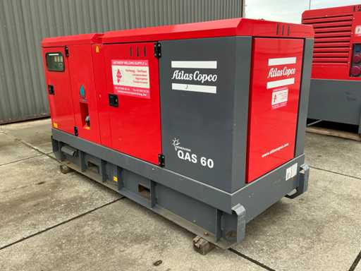 Groupe électrogène ATLAS COPCO QAS 60 2009