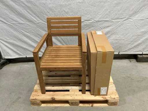 Garden chair (2x)