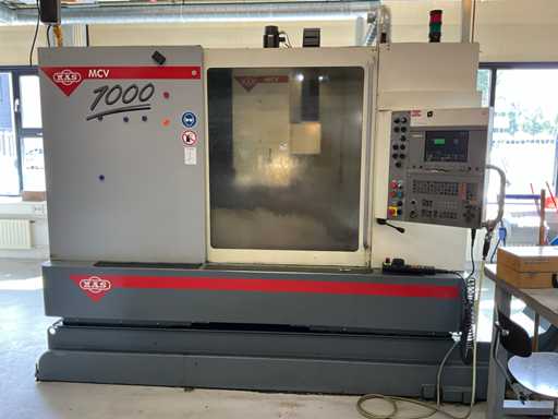 2000 MAS MCV1000 CNC Vertical Machining Center