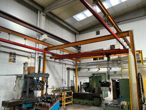 DEMAG - 1500 - Einschienenhängebahn mit elektrischem Hebezeug