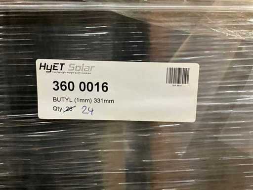 Ruban d’étanchéité Isoltema Butyl (1 mm) 331 mm T1292 (24x)