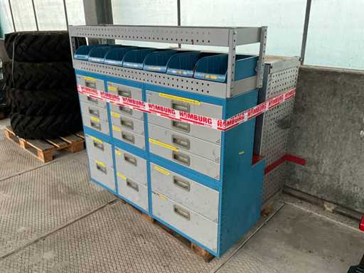 Bedrijfswagen inrichting