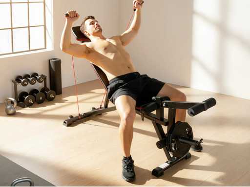 Verstelbare gewichtsbank tot 420 kg 3-in-1