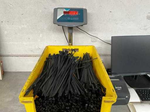 10.84 kg Professionele kwaliteit Kabelbinders zwart