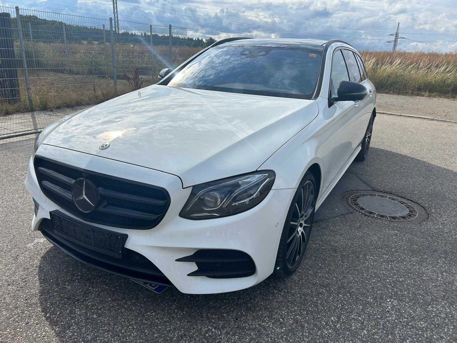 2018 Mercedes E400d 4-Matic Full Equipment AMG Package Designo Night Package Mileage 199,562 km 0% Tax