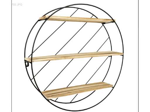 Rack mural industriel Maxxhome 22087 (24x)