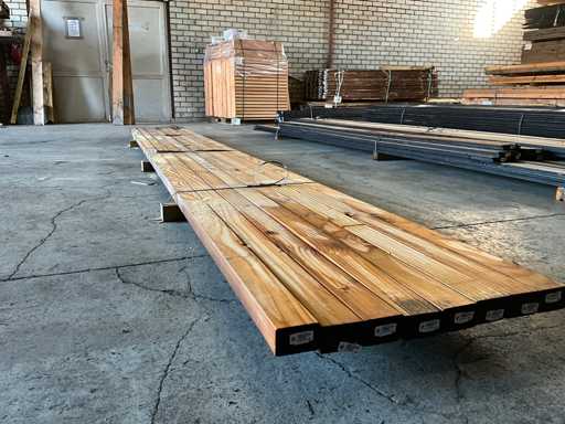 Douglas-Balken gehobelt 500x7x4,5 cm (8x)