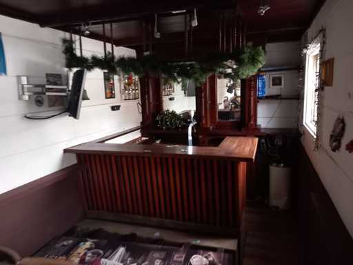 Shipping container 40FT Mobile Pub Brown pub