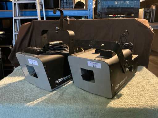 Showtec Nebula S-150 Snow Machine (2x)