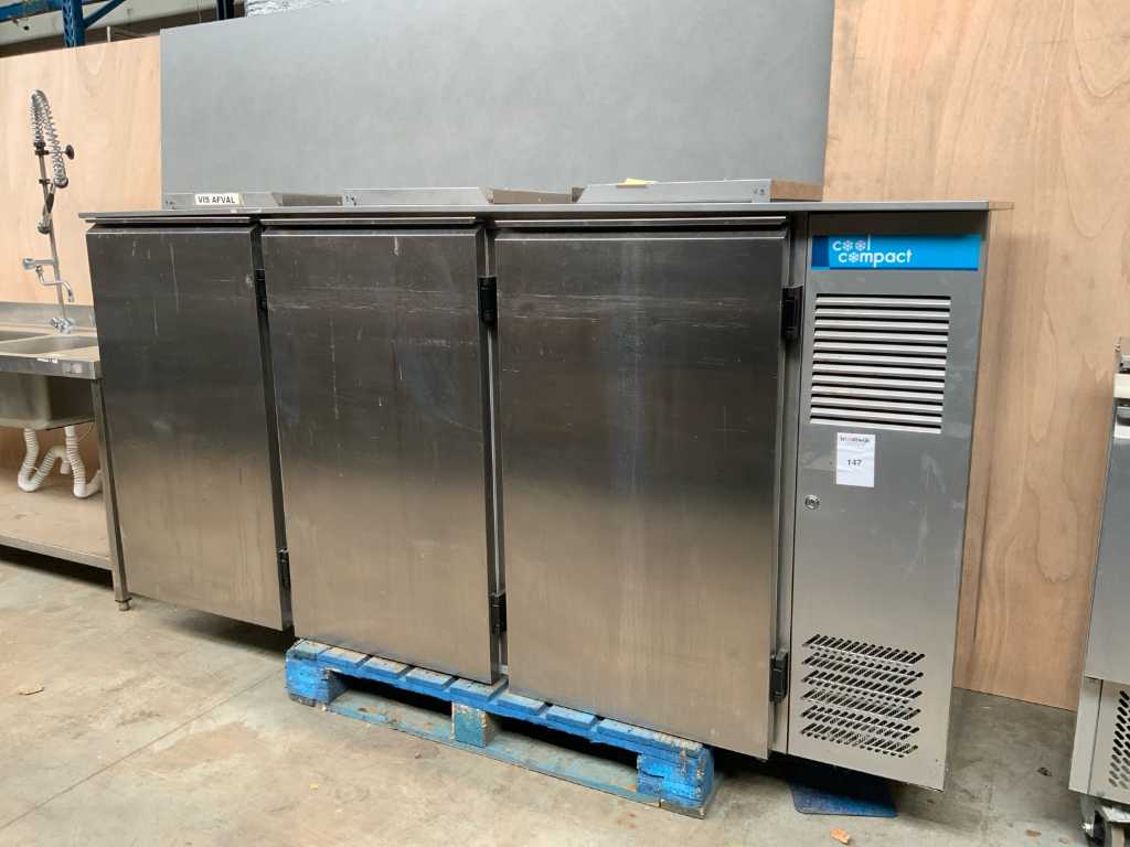 Refrigerare compactă rece pentru containere de deșeuri